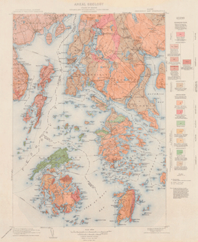 Penobscot Bay Areal Geology (1907)
