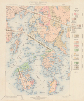 Penobscot Bay Structure-Sections (1907)