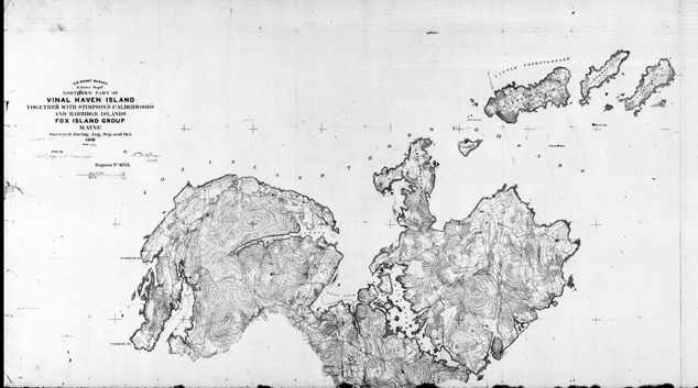 Vinalhaven Island - Northern Part (1868)