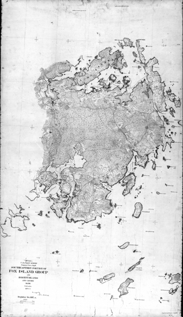 Vinalhaven Island - Southeast Part (1870-71)